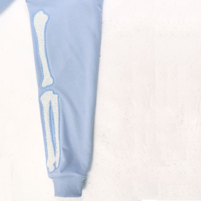 Towel-Stitched Bone Hoodie 4 colors 28434065