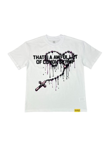 28351378 beaded cross Print Tee