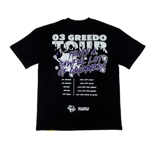 [50% Off]Cough Syrup Concert Portrait Print Tee 28330611