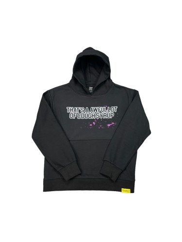 Purple bloodstain Print hoodie 28437394