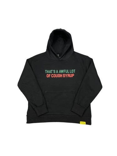 Grayish red and green Print hoodie 28437392