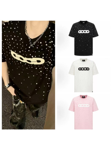 Logo printed pearl Tee 3 colors 28452133