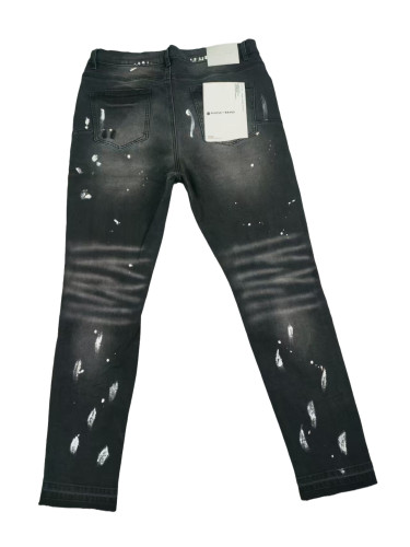   1:1 quality version 28113847 Splash Ink Print Jeans