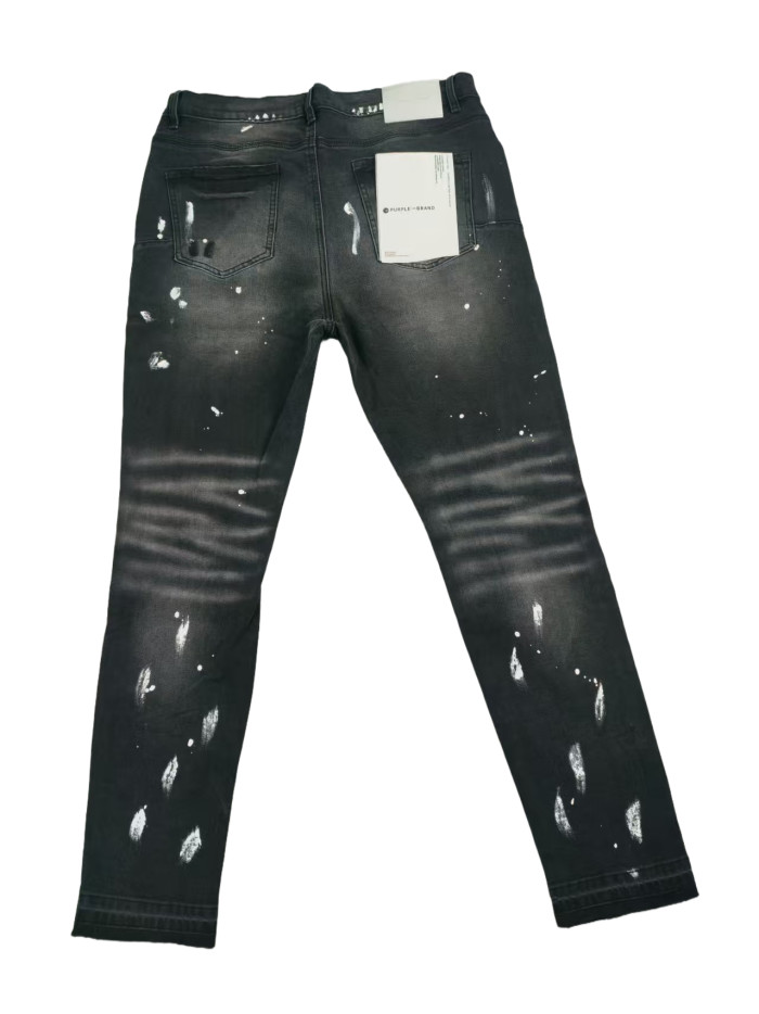   1:1 quality version 28113847 Splash Ink Print Jeans