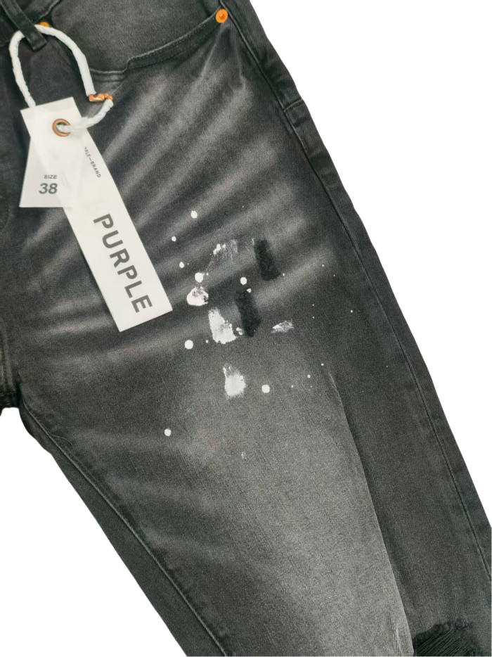   1:1 quality version 28113847 Splash Ink Print Jeans
