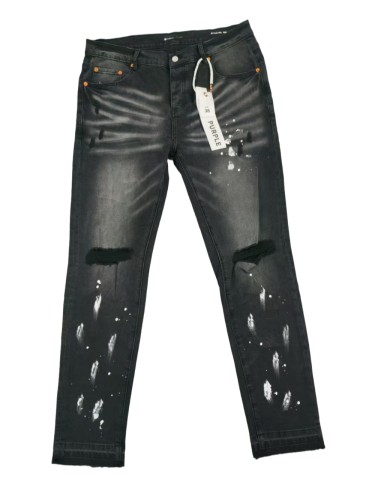   1:1 quality version 28113847 Splash Ink Print Jeans