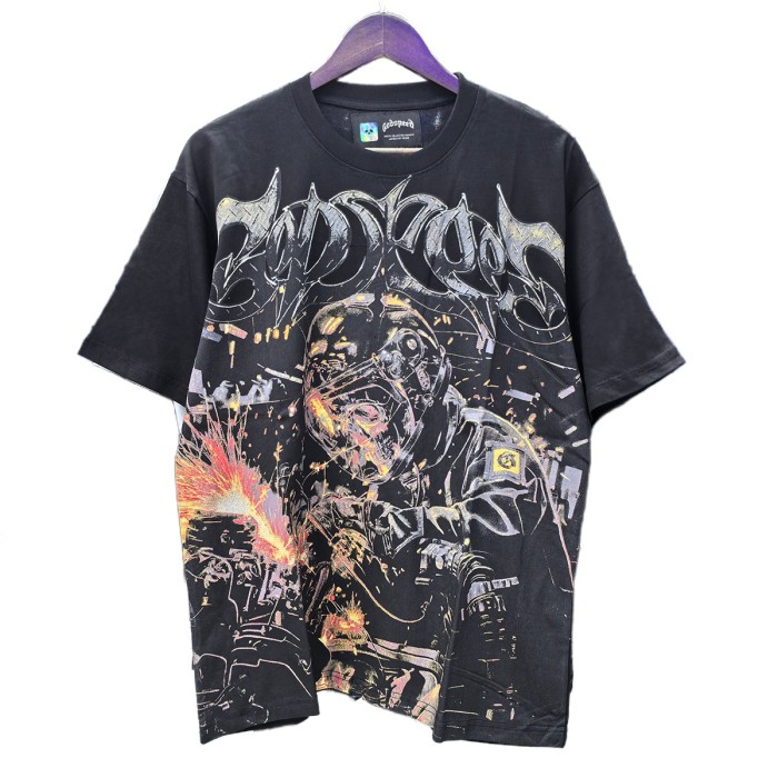 28455397 Skull Welding motorcycle printed Tee 3 colors