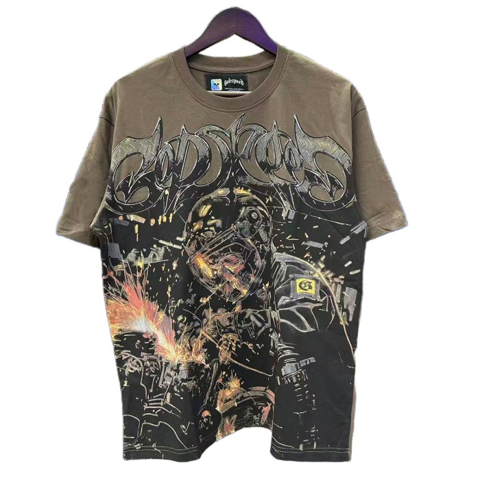 28455397 Skull Welding motorcycle printed Tee 3 colors