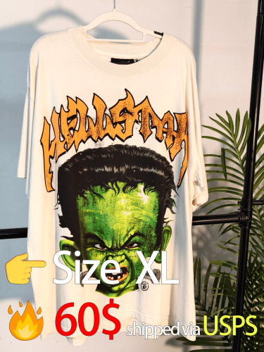 [buy more save more] 1:1 quality version Green Portrait Printed Tee 28468802