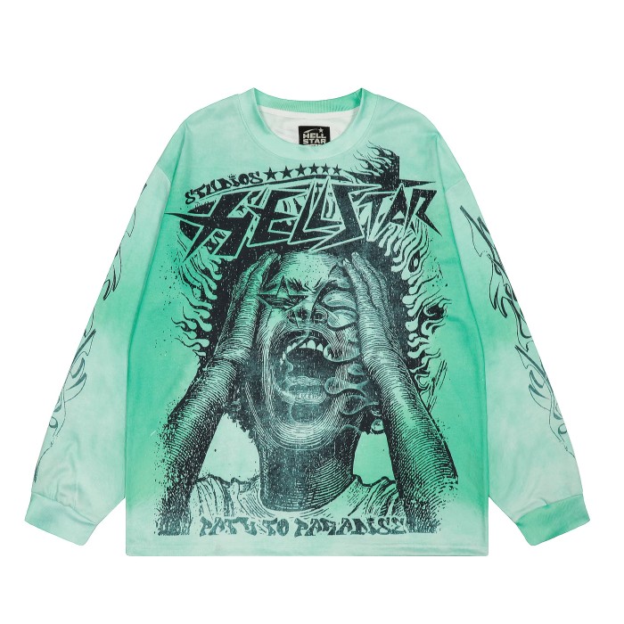 The Call Print Washed Version Long-Sleeve T-Shirt 28471091