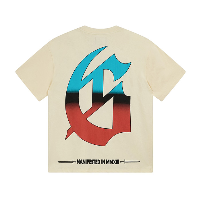 Skull Seaside Vacation Print Washed Version Tee 2 colors 28470961