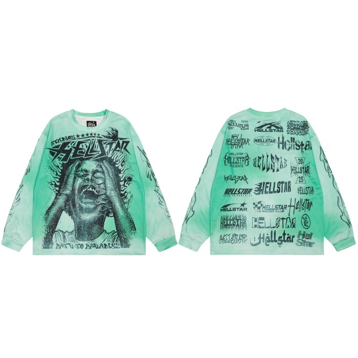 The Call Print Washed Version Long-Sleeve T-Shirt 28471091