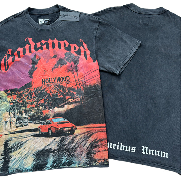 Street View printed Washed Version Tee 2 colors 28470951
