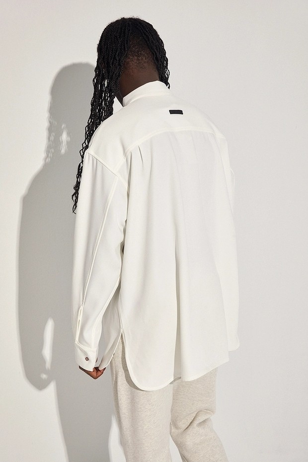 Solid-color Silhouette Shirt 2 colors 28472364