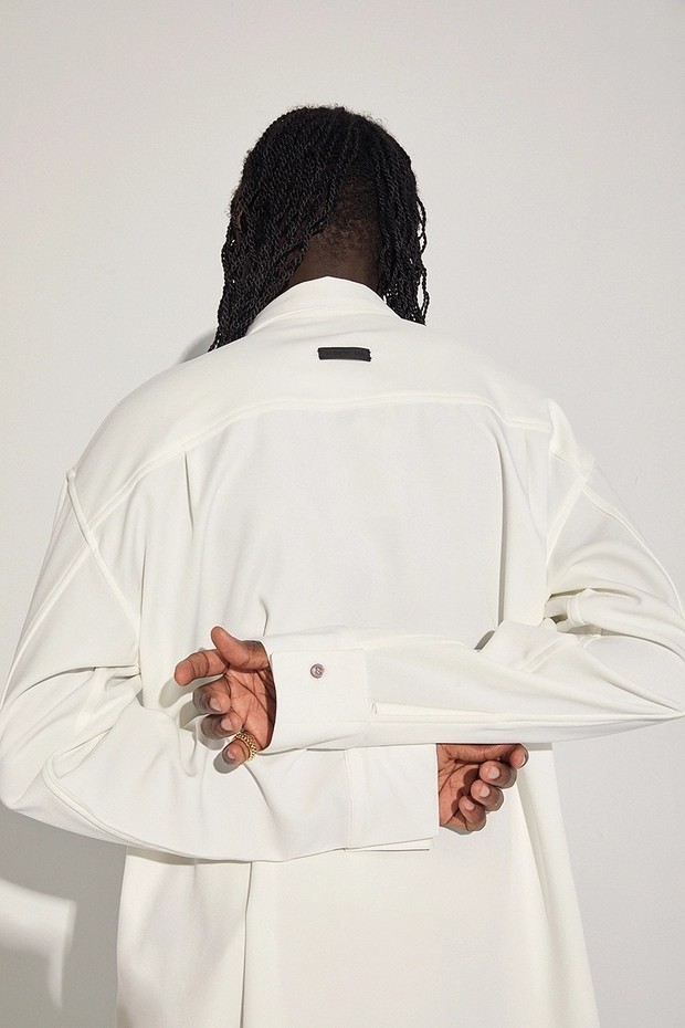 Solid-color Silhouette Shirt 2 colors 28472364