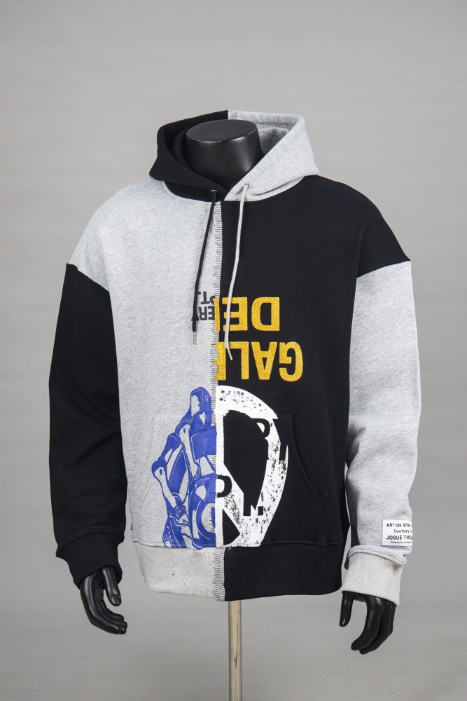 Asymmetric Patchwork Hoodie 3 colors 28475718