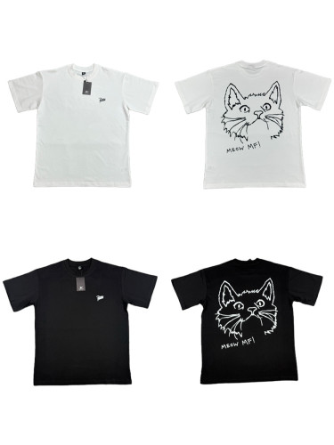 Back Cat Print Tee 2 colors 28476799