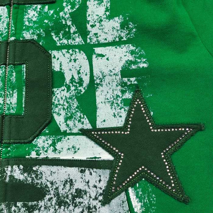 [Big & Tall for weights up to 220 lbs]1:1 quality version Patchwork Embroidery Rhinestone Five-Pointed Star hoodie 28478613