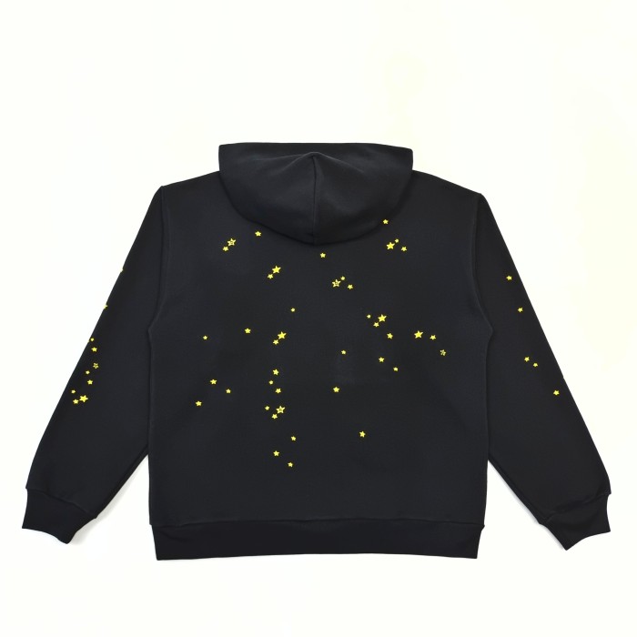 1:1 quality version Yellow lettered Atlanta print Hoodie & Pants Set  28480754