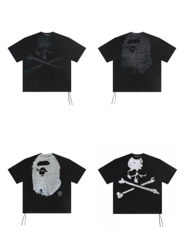 1:1 quality version Skull woven strap Print Tee 2 colors 28480638