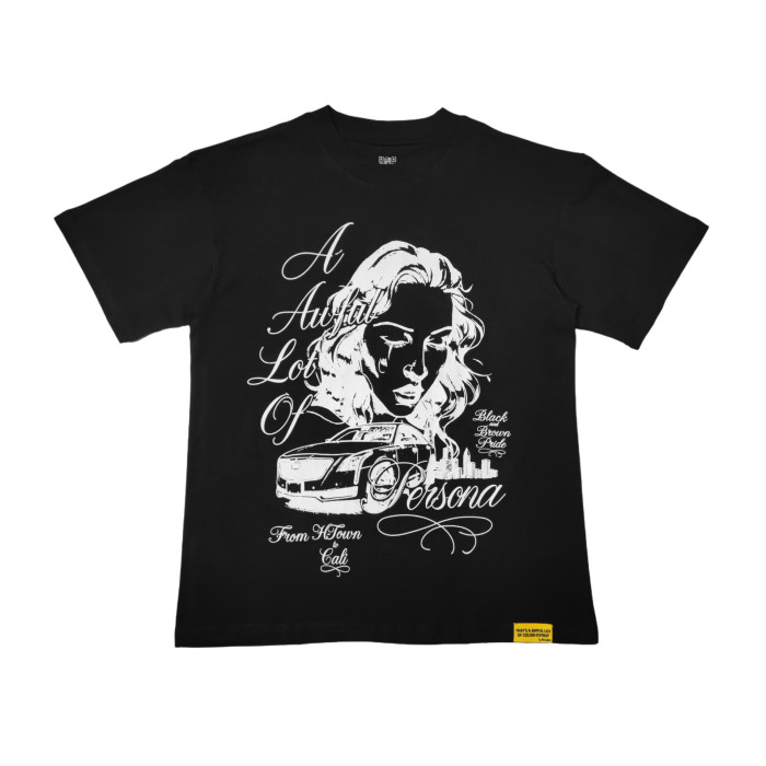 Car Girl Contrast Print Tee 28476788
