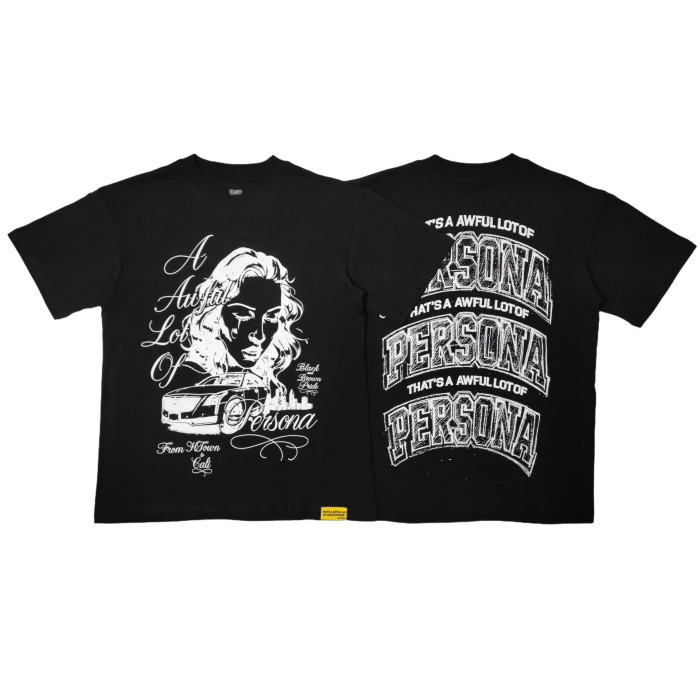 Car Girl Contrast Print Tee 28476788