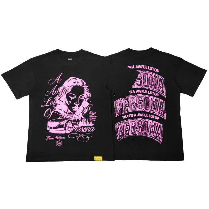 Car Girl Contrast Print Tee 28476788