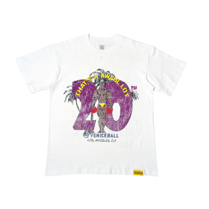 20th Venice Ball Portrait Print Tee 28476790