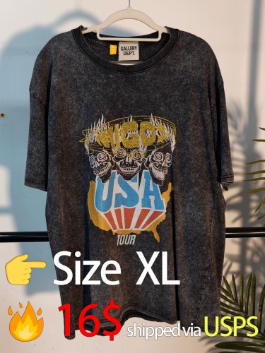 [buy more save more]Skull Vintage Print Tee 28487874