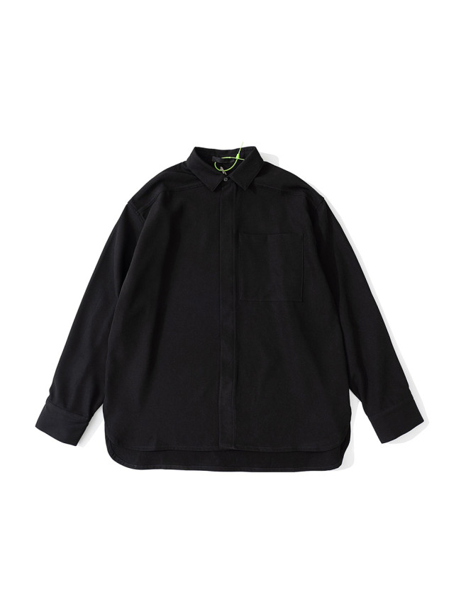 Solid-color Silhouette Shirt 2 colors 28472364