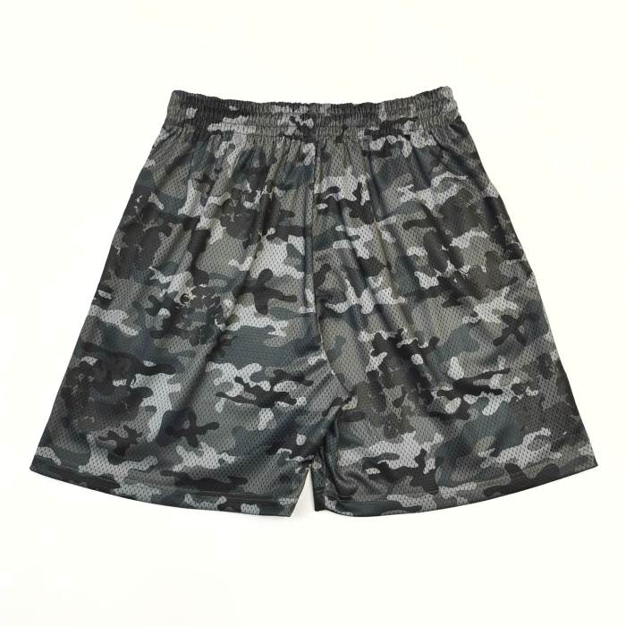 Camouflage Print Mesh T-shirt & Shorts Set 2 colors 28491698