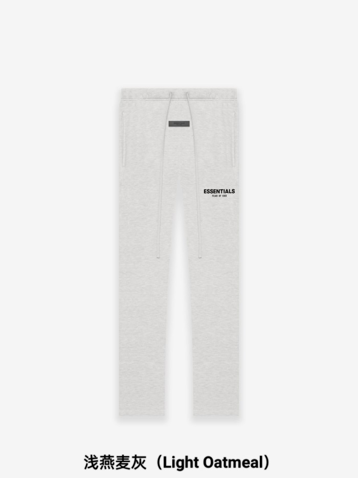 [Big & Tall for weights up to 220 lbs]1:1 quality version Black Flocked Letter Straight-Leg Sweatpants 3 colors 28491688
