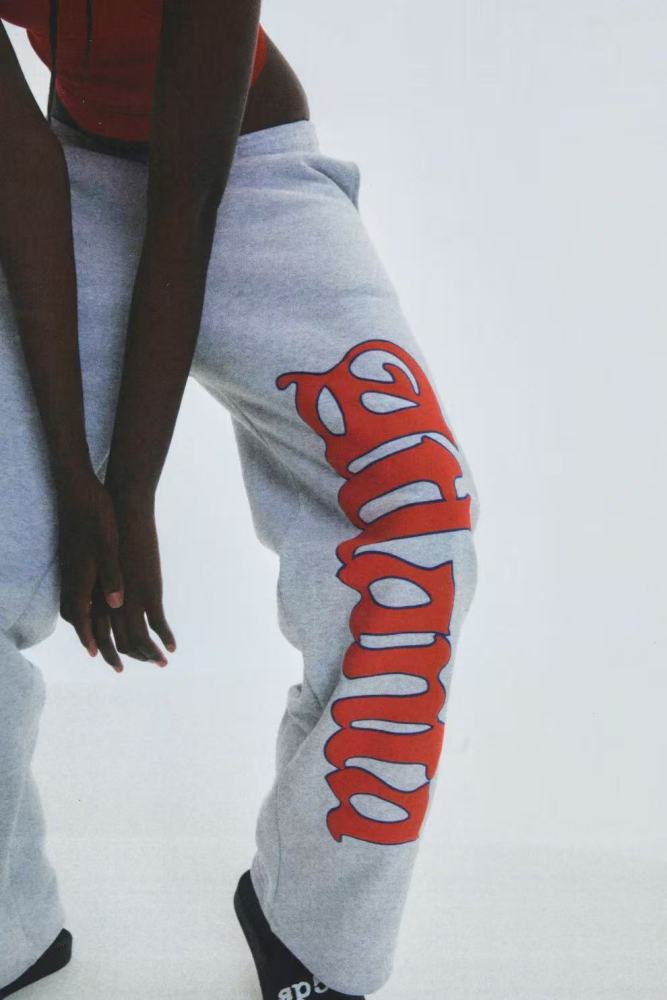 [Big & Tall for weights up to 220 lbs]1:1 quality version Atlanta Printed Zipper Hoodie & Pants Set 28493206