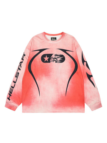 Digital Print Washed Version Long Sleeve T-Shirt 2 colors 28493238