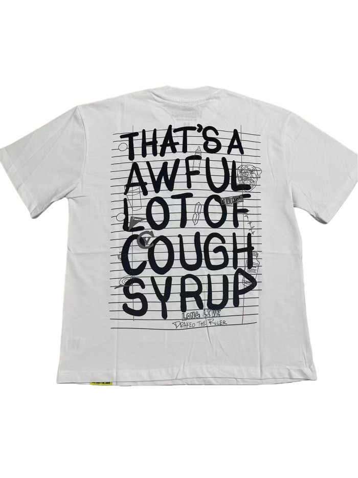 Messy Notes Print Tee 2 colors 28496712