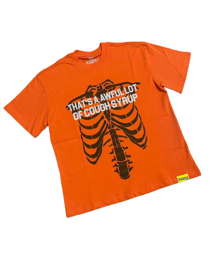 Skeleton Letter Print Tee 3 colors 28496619