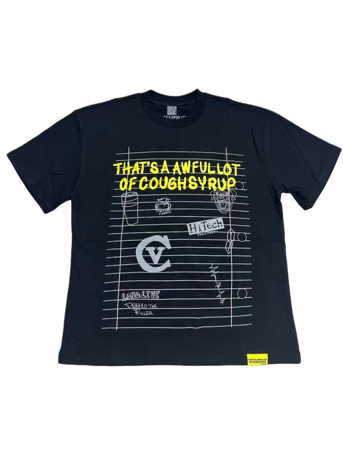 Messy Notes Print Tee 2 colors 28496712