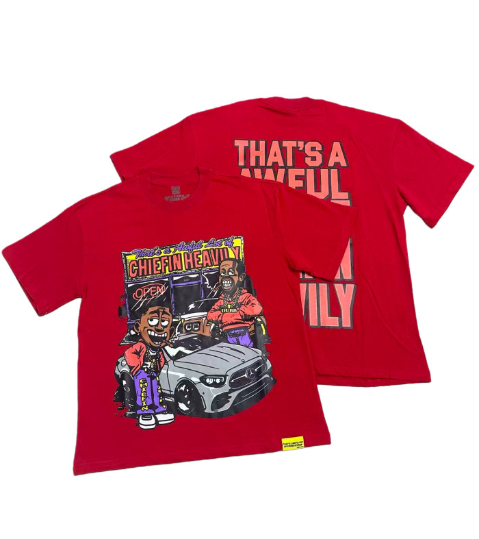 Car Cartoon Portrait Print Tee 2 colors 28496614
