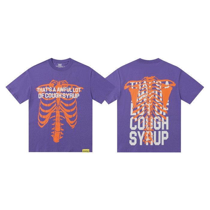 Skeleton Letter Print Tee 3 colors 28496619