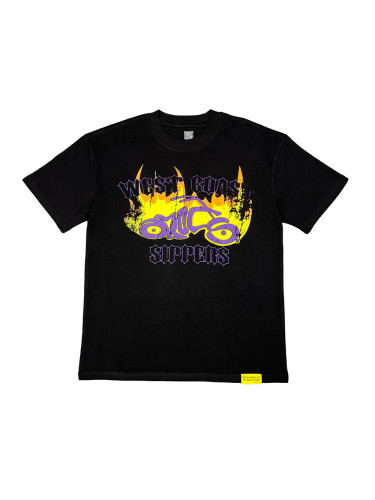 Retro cross print Tee 4 colors 28455228