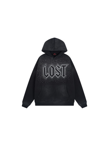 Hot diamond Snake Print Washed Version Hoodie 28465731