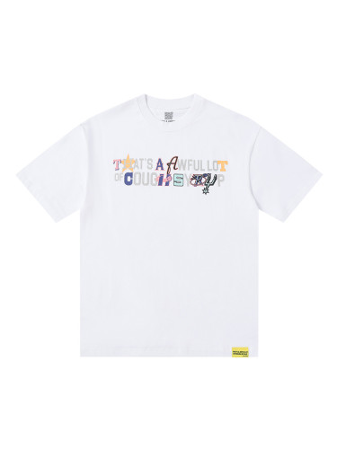 Colorful Cartoon Alphabet Print Tee 2 colors 28499596