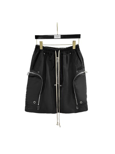 1:1 quality version Dark style multi-zipper cargo shorts 2 colors 28452644