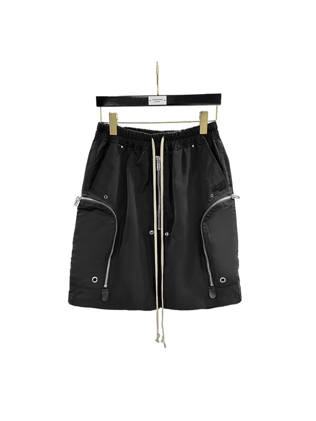 1:1 quality version Dark style multi-zipper cargo shorts 2 colors 28452644