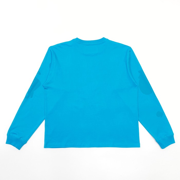 [Big & Tall for weights up to 220 lbs]1:1 quality version Large Star Print Long-Sleeve T-Shirt 2 colors 28512668