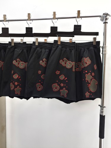 [Big & Tall for weights up to 220 lbs]1:1 quality version Black-Letter Red-Border Logo Printed Shorts 28512679