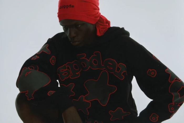 1:1 quality version Black-Letter Red-Border Logo Printed Hoodie 28512689
