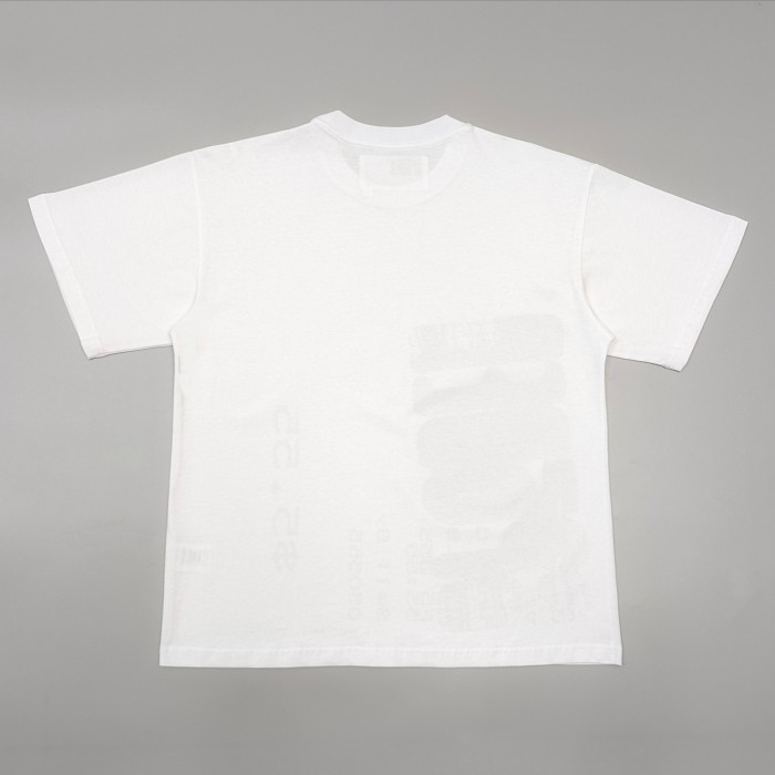[Big & Tall for weights up to 220 lbs]1:1 quality version Black Vertical Price Tag Print Tee 28523705