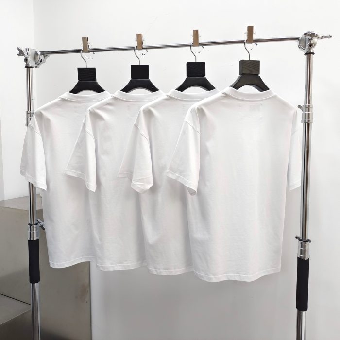 [Big & Tall for weights up to 220 lbs]1:1 quality version Black Vertical Price Tag Print Tee 28523705