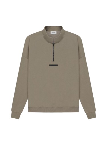 [Big & Tall for weights up to 220 lbs]1:1 quality version Back Silicone Letter Mockneck Half-Zip Sweatshirt 5 colors 28529897